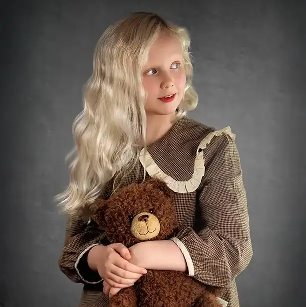 Girl with teddy bear - Photography Studio Halifax